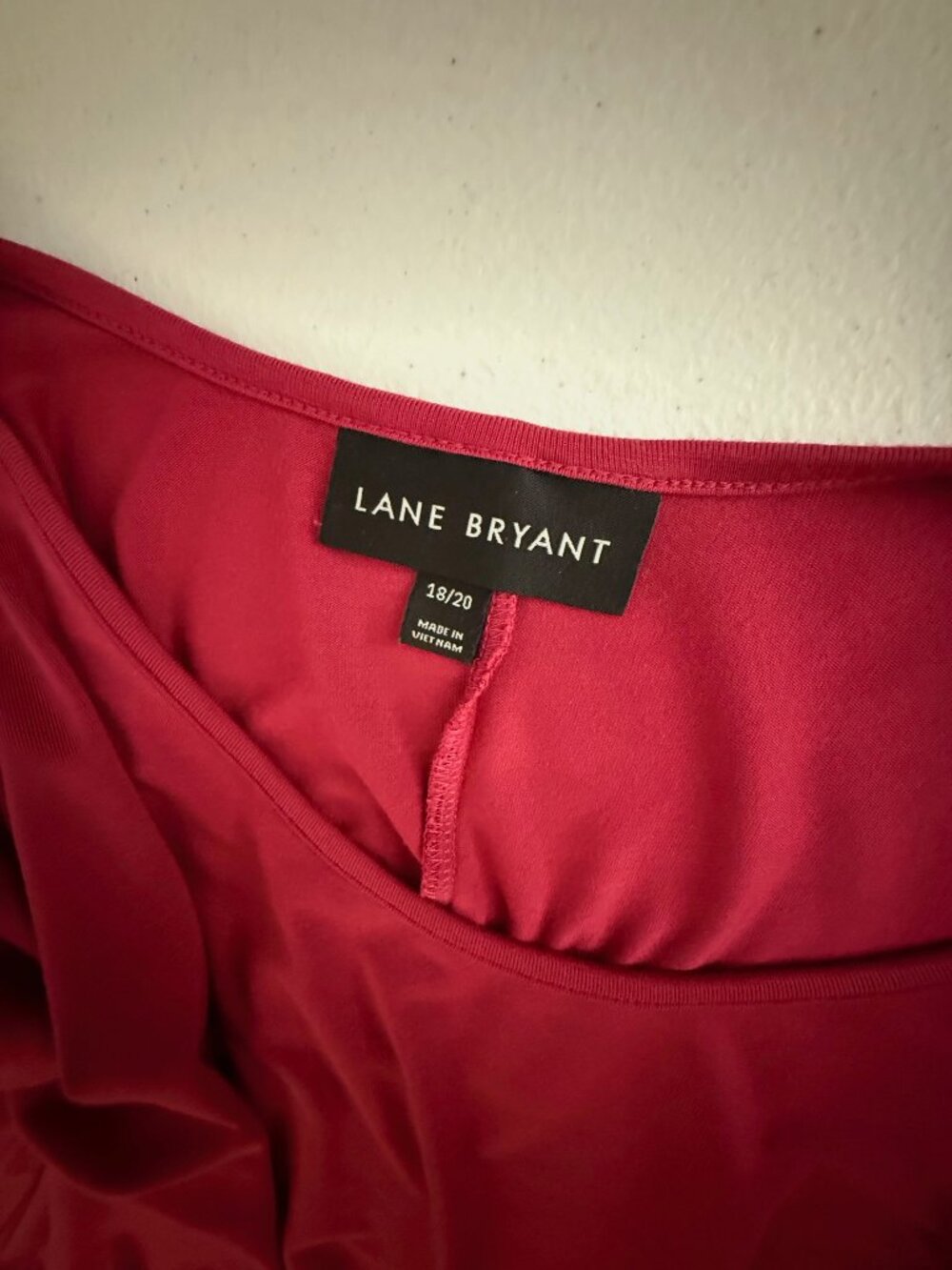 Lane Bryant maxi dress, Fushia, 18/20